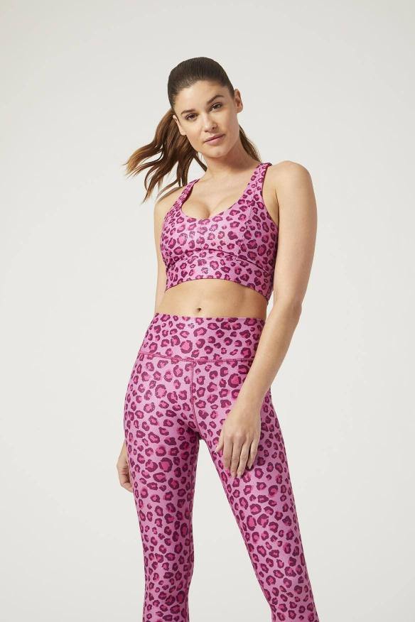 
                  
                    Wear It To Heart Irene Bra - Wild Cheetah Pink - WITH Bra Tops
                  
                