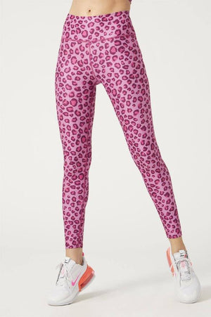 
                  
                    Wear It To Heart Wild Cheetah Pink High Waist Legging - WITH Leggings
                  
                
