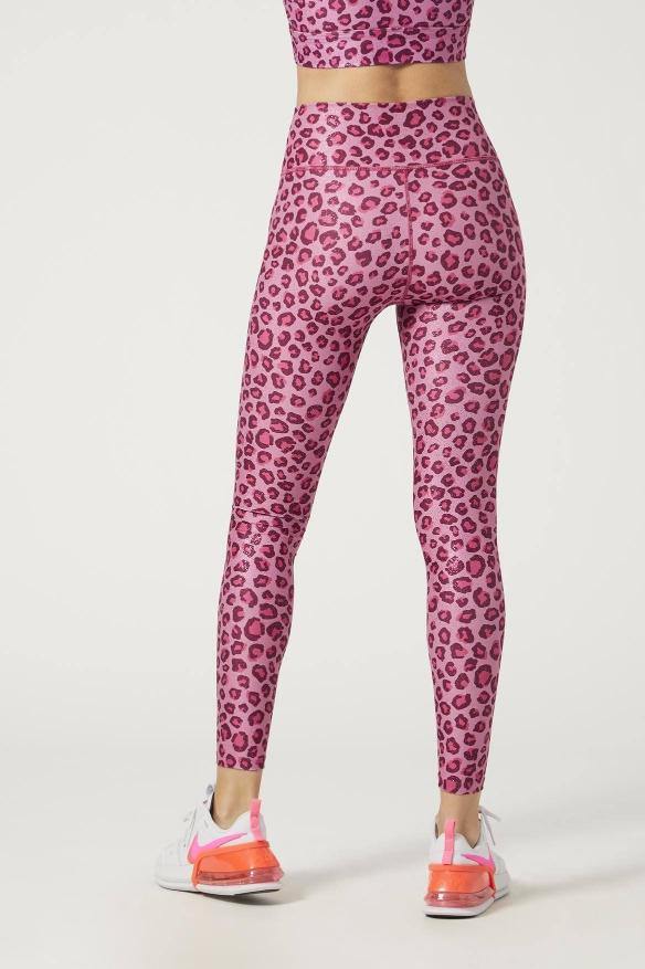 
                  
                    Wear It To Heart Wild Cheetah Pink High Waist Legging - WITH Leggings
                  
                
