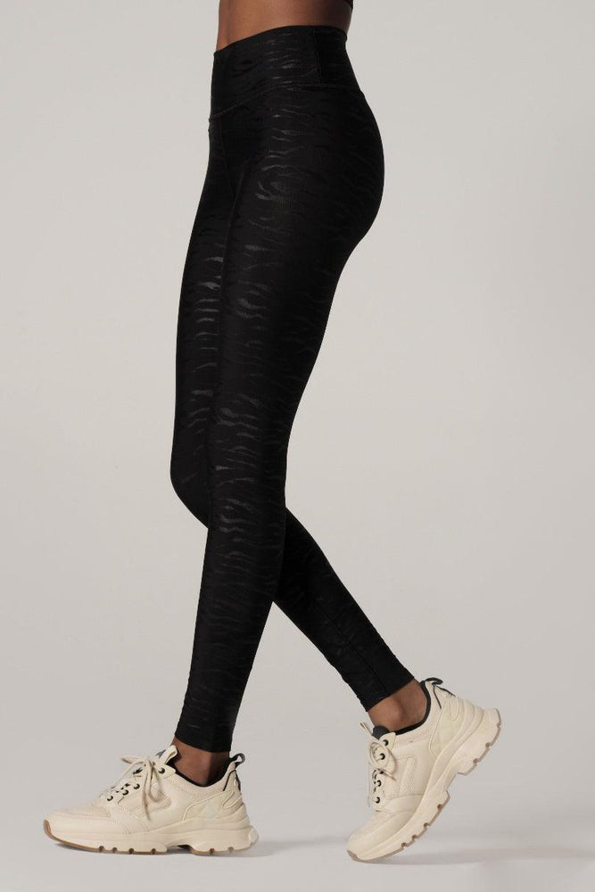 
                  
                    Wear It To Heart Tiger Emboss Black High Waist Legging - WITH New Arrivals
                  
                