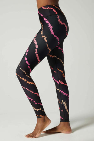 
                  
                    Wear It To Heart Aria Reversible Legging - Diagonal Tie Dye Black Multi - WITH New Arrivals
                  
                
