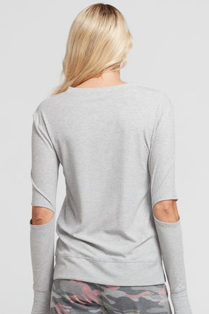 
                  
                    CHICHI Active Cassidy Ribbed Top - Heather Grey - CHICHI Active Sale
                  
                