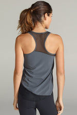 CHICHI Active Claire Asymmetrical Tank - Carbon - CHICHI Active Clearance