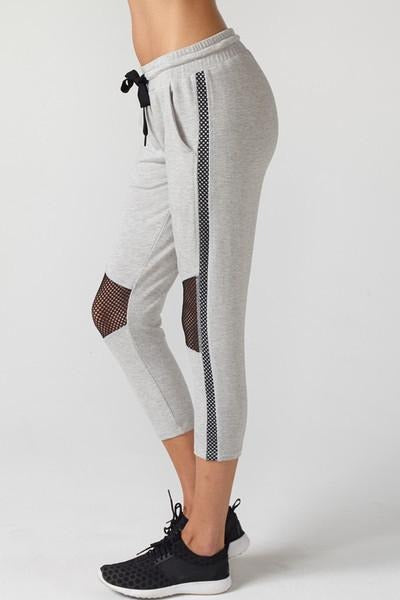 
                  
                    CHICHI Active Michelle Cropped Moto Jogger - Heather Grey - CHICHI Active Clearance
                  
                