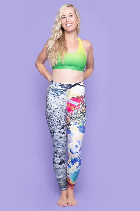 Niyama Sol Right Left Brain Barefoot Legging