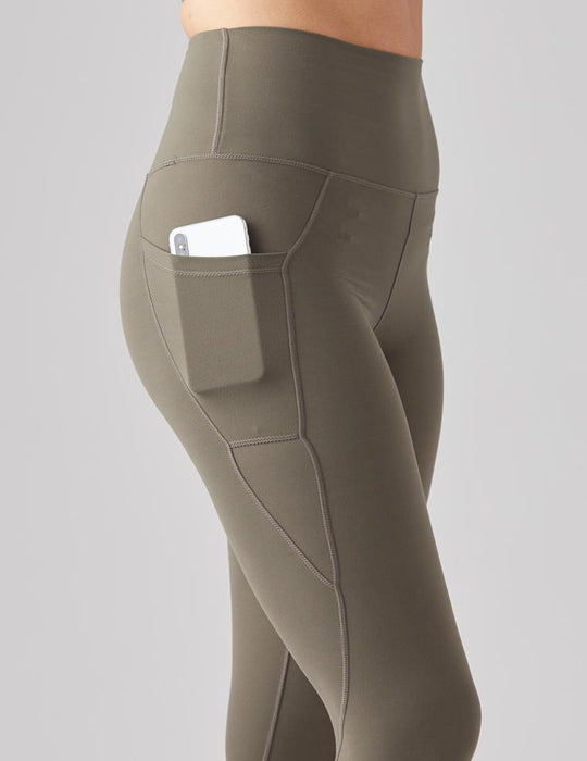 Glyder Top Notch 7/8 Leggings - Dark Moss