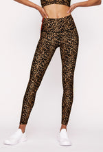 Wear It To Heart Real Cheetah Reversible Legging - WITH Leggings
