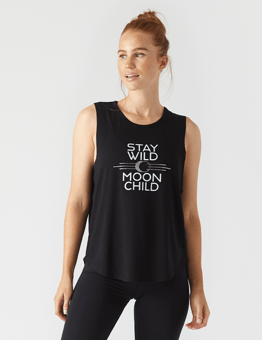 Glyder Stay Wild Power Tank - Black